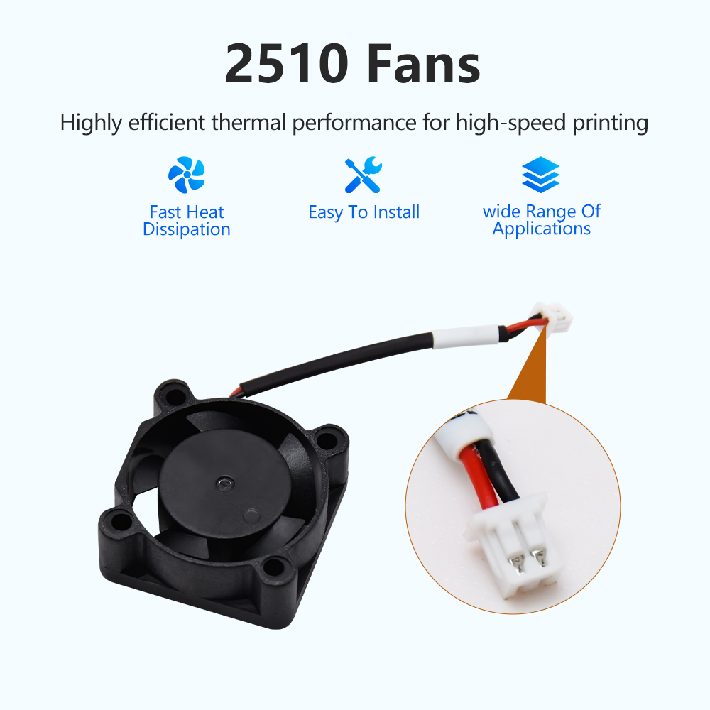 Ball Bearing 2510 Fan for Ende - Creality Printer Ender 3 V3 评论和价格