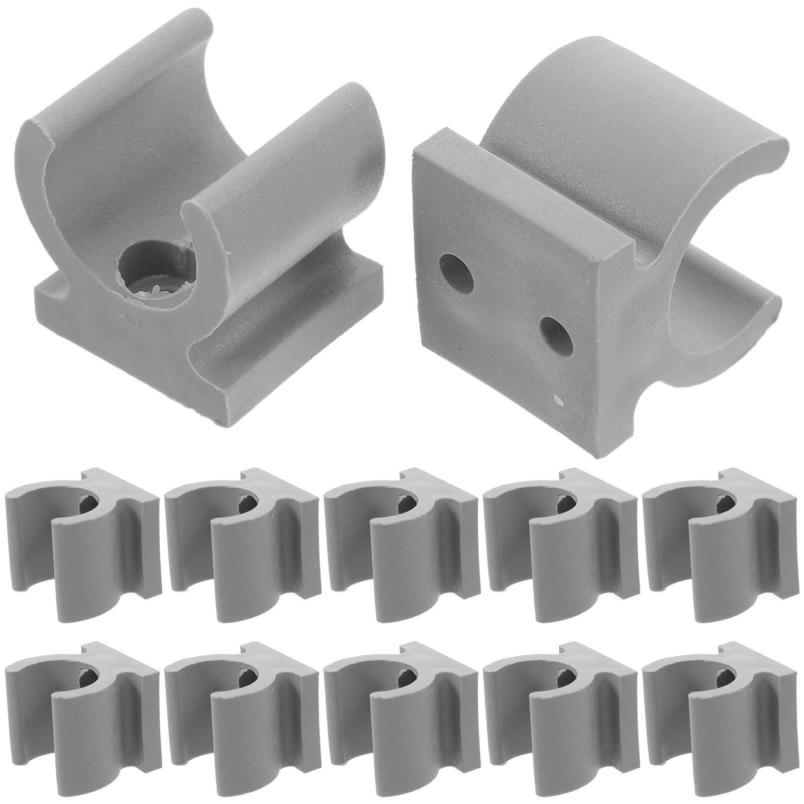 24Pcs Wheelchair Commode Chair - Plastic Pipe Clip 评论和价格